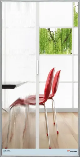 Walther Design Bilderrahmen Silber 50 x 100 cm - Wand- & Tischbilderrahmen, hochwertiger Panorama-Rahmen mit 10 mm Halbrundprofil aus Kunststoff, ideal für moderne Wohnambiente und vielseitig einsetzbar.