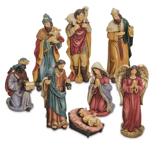 matches21 HOME & HOBBY Krippen-Figuren 8-TLG. Set