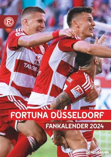 Fortuna Düsseldorf 2024 A3-Kalender - Fan-Kalender Fußball-Kalender - 29,7x42 - Sport