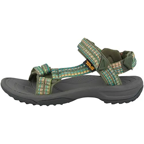 Teva Damen Terra Fi Lite Sandalen - Grün (Burnt Olive Btol), 39 EU - Wanderschuhe mit schnell trocknendem Gurtband aus recyceltem Kunststoff, optimaler Passform und antimikrobiellem Schutz für frische Füße auf jedem Terrain.