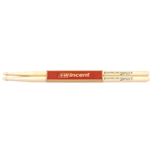 Wincent Daniel Erlandsson Sticks - Signature Drumsticks aus Hickory mit Acorn-Holzkopf, ideal für kraftvolles Drumming – perfekt für Schlagzeuger, die höchste Qualität suchen.