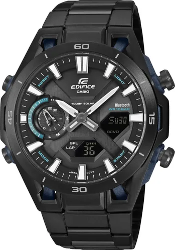 Casio EDIFICE ECB-2300DC-1AEF Herrenuhr Edelstahl Schwarz