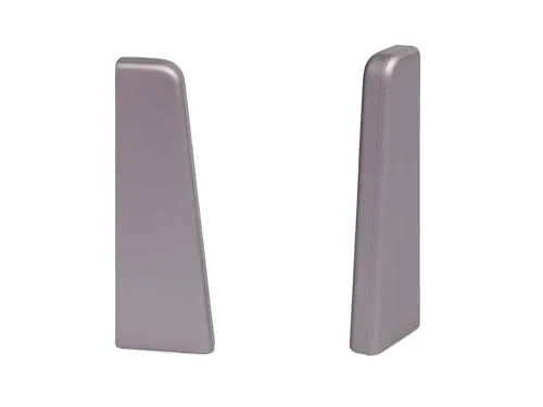 Produktbild KGM Endstücke für Sockelleiste MEGA-Profil (20 x 58 mm) Aluminium