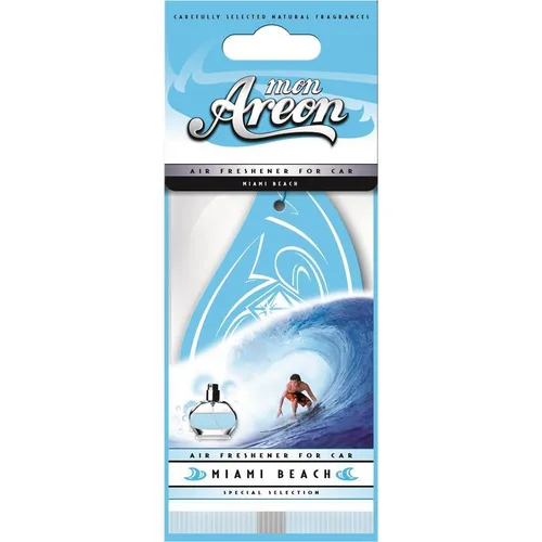 Lufterfrischer mon Areon Miami Beach Duftbaum Autoduft Autoparfüm Duft