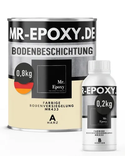 Mr. Epoxy Bodenversiegelung Epoxid-Bodenbeschichtung
