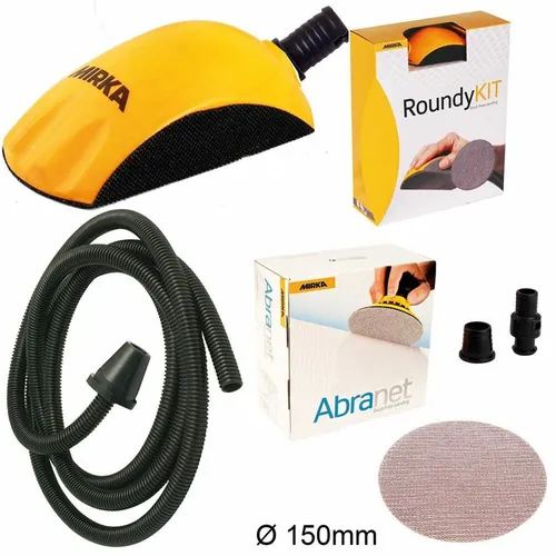 Produktbild Mirka Handblock Roundy Kit 150mm