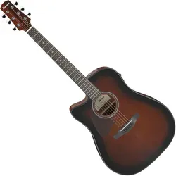 Ibanez AAD51LCE-DVS Akustikgitarre - Akustikgitarre mit Sitkafichte-Decke und Sapele-Boden, ausgestattet mit Ibanez T-Bar Undersaddle und integriertem Stimmgerät – ideal für Musiker, die Qualität und Klangvielfalt schätzen.