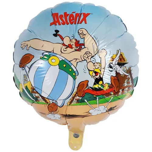 Asterix & Obelix Folienballon rund 43 cm Ballon-Party Party-Zubehör Deko
