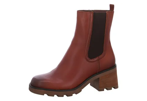 Caprice Damen Stiefel 17588-36, 17588-42 - Elegante Stiefelette aus Nappaleder - Wanderschuhe mit G-Weite, gepolsterter Innensohle und praktischem Reißverschluss für optimalen Tragekomfort. Ideal für Freizeit und Business.