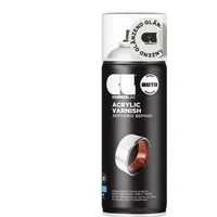 COSMOS LAC Klarlack Spray Glänzend Transparent & Wasserfest  400 ml  Acryllack Acryl Lack Sprühlack  Lackspray für Kunststoff Metall Holz uvm