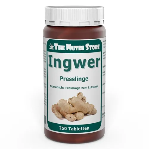 Ingwer Presslinge 250 Stk. aromatische Presslinge zum Lutschen  - PZN: 03658237