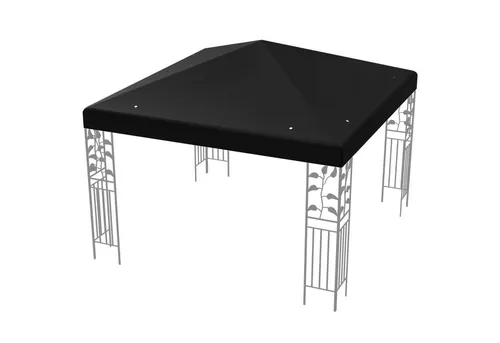 COSTWAY Pavillon-Ersatzdach 3x3m, mit Ablauflöchern & Klettverschlüssen