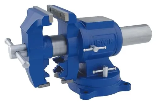 Irwin Werkstatt-Multi-Schraubstock - Multifunktionswerkzeuge, robust aus Chrom-Vanadium-Stahl für hohe Stabilität und Langlebigkeit, ideal für Heimwerker und Profis.