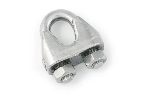 SO-TECH® Drahtseilklemme Drahtseilklemme für 2 mm - 8 mm Edelstahl AISI 316 (V4A), (10St), rostfrei salzwasserbeständig Bügelklemmen Seilklemmen