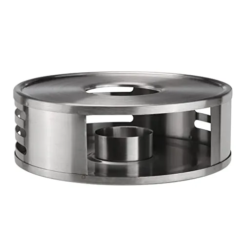 Spetebo Stövchen aus Edelstahl - 15 cm - Tee Kanne Tasse Wärmer Untersetzer Heizung