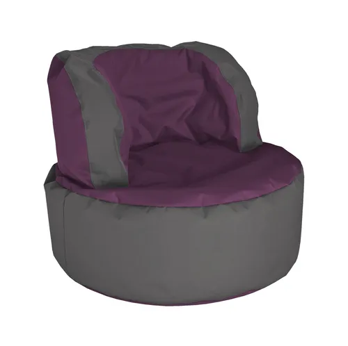 SITTING POINT Bebop SCUBA Sitzsack aubergine, anthrazit in lila von Magma
