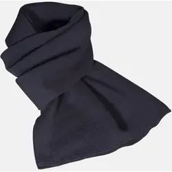 Strickschal aus 100% Schurwolle - Merino - Marine