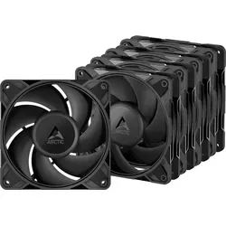 ARCTIC P12 PRO LN schwarz 5er-Pack | Hochwertige Gehäuselüfter - 5x 120mm Gehäuselüfter mit niedrigem Geräuschpegel und hohem statischen Druck für effiziente Kühlung. Ideal für den professionellen Einsatz in Gaming-PCs.