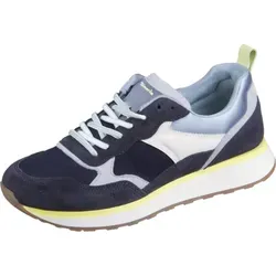 Tamaris Damen Sneaker - Stylische Sneaker aus Leder und Textil, mit optimaler Dämpfung und herausnehmbarer Sohle für höchsten Komfort und einfache Reinigung. Perfekt für jedes Outfit!