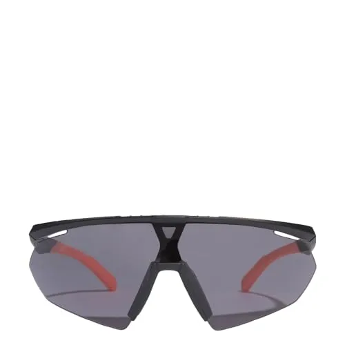 adidas Herren Sp0015 Sonnenbrille, Schwarz, Einheitsgröße - Sportbrille für Indoor & Outdoor mit anpassbaren Nasenpads für optimalen Komfort. Ideal für Sportwettkämpfe und verschiedene Wetterbedingungen, bietet höchste Qualität und Schutz.