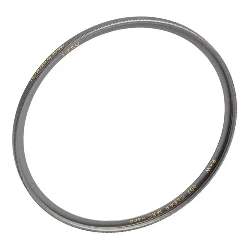 B+W Clear-Filter (007) 46 mm MRC2 Nano titanfarben - Farbfilter, schützt das Objektiv vor Kratzern und Staub, ideal für kreative Fotografie und Bildqualität