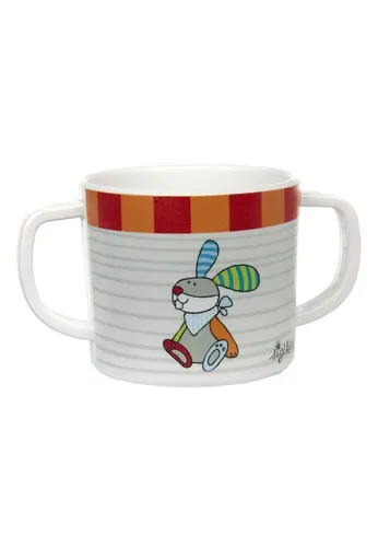 Sigikid Tasse Kindergeschirr Tasse Hase RingelDingel rPET, 1-tlg., 100% rPET
