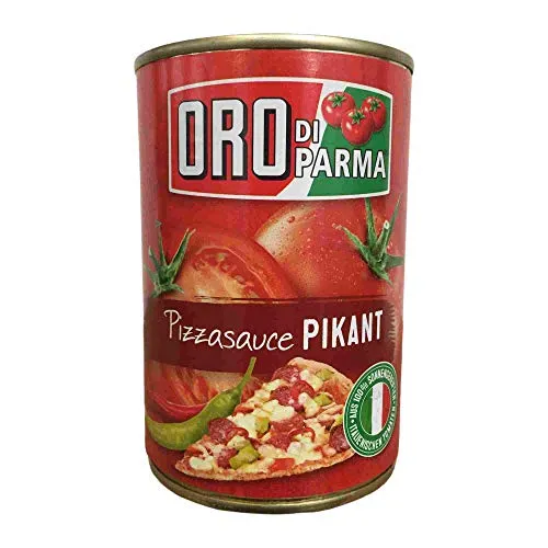 Oro di Parma Pizzasauce pikant 6er (6x 400g Dose)