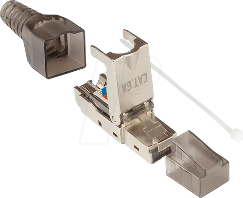 GC N0147 - RJ45 Stecker, feldkonfektionierbar, Cat.6A, Metall