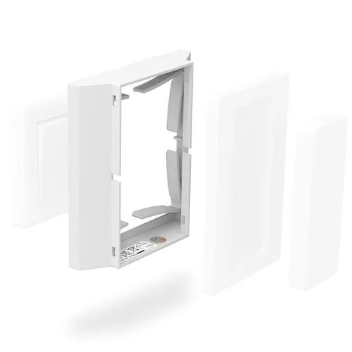 Cadelux Lichtschalter Abdeckung PHD-V1 für Philips Hue Dimmschalter V1 (Schneeweiß)