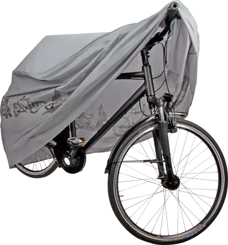 BIKE 40140 Fahrradgarage - Wasserdichte Schutzhülle mit Klettverschluss - Fahrradkoffer & Fahrradtransporttaschen, schützt Ihr Fahrrad zuverlässig vor Wind und Wetter dank wasserdichtem Material und sicherem Klettverschluss.