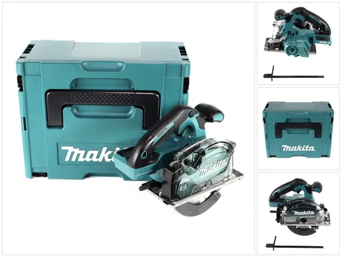 Makita DCS 553 ZJ Akku Metallhandkreissäge 18V - Akku Metallhandkreissäge mit 150 mm Schnittdurchmesser, brushless Motor für hohe Effizienz und lange Lebensdauer, ideal für präzise Metallbearbeitung.