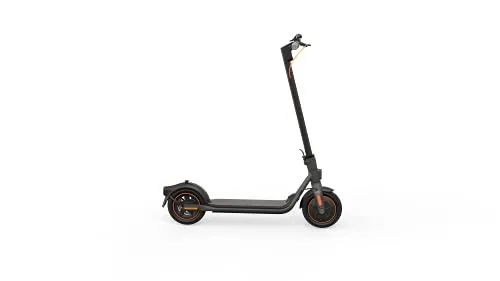 Segway-Ninebot KickScooter F40D - Grau, 20 km/h - E-Scooter mit max. Reichweite von 40 km, schlauchlosen 10'' Reifen und einer Traglast von bis zu 100 kg - ideal für Stadtfahrten.