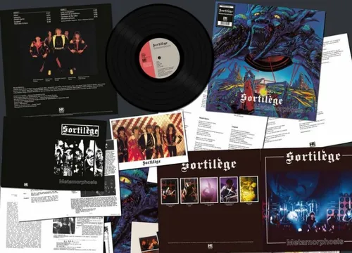 Produktbild SORTILEGE- Metamorphosis LIM.400 BLACK VINYL ultimate edition LP FRENCH METAL