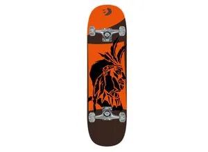 B Best Sporting Skateboard Indianer - Hochwertiges Holz & Aluminium Skateboard für Erwachsene - Cruiserboard mit coolem Indianer Design, hält bis 100 kg und bietet dank ABEC 5 Kugellager und robusten PU-Rollen langanhaltenden Fahrspaß.
