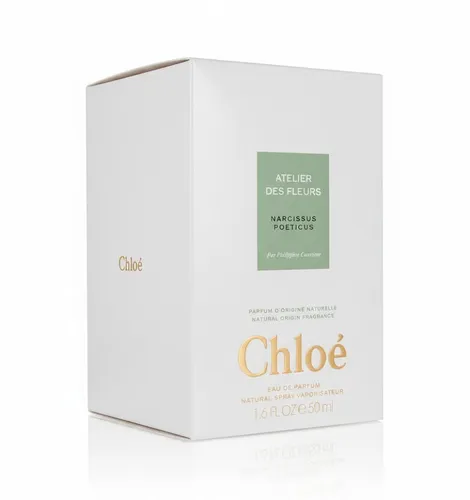 Chloe Atelier Des Fleurs Narcissus Poeticus Eau de Parfum 50ml - Elegantes Eau de Parfum mit floralen Noten, ideal für besondere Anlässe. Hochwertige Duftkomposition für ein unvergessliches Dufterlebnis.