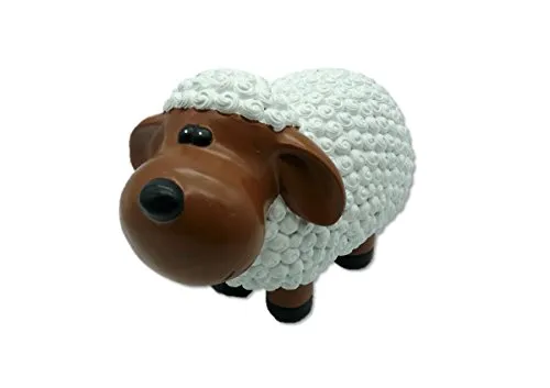 Geschenkestadl 881590 Schaf Figur 23 x 14 x 11 cm (Weiß)