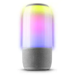 Cellularline Bluetooth Lautsprecher Lautsprecher FLUID mit LED-Licht - Grau
