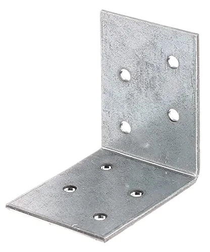 Alberts 330255 Winkelverbinder | sendzimirverzinkt | 50 x 50 x 40 mm