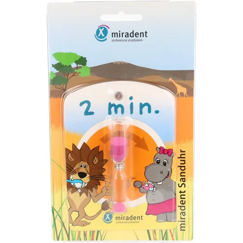 Produktbild MIRADENT Kinder-Zahnputzuhr Sanduhr 1 St.