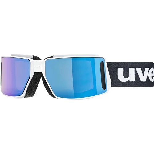 uvex mtn tour Skibrille white matt - Sportbrillen für optimale Sicht im Schnee, mit Anti-Beschlag-Beschichtung und UV-Schutz für ungetrübten Ski-Spaß.