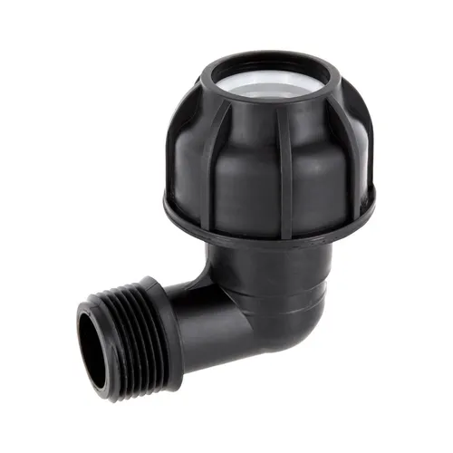 PP Winkel 90° Klemmverbindung x Außengewinde