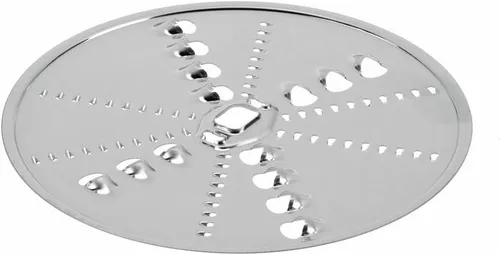 BOSCH Raspelscheibe 00083577 - Original Ersatzteil für Küchenmaschinen, grobe und feine Reibefunktion für vielfältige Zubereitungen