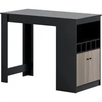 Costway Küchentheke mit Weinregalen und Offenen Fächern von Costway