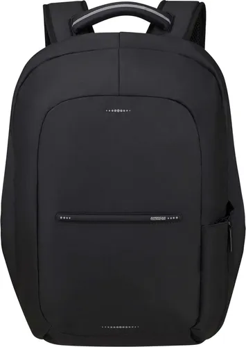 American Tourister Urban Groove - 15.6 Zoll Laptoprucksack, Schwarz - Laptop-Rucksack mit gepolstertem Laptopfach und ergonomischem Rücken für optimalen Tragekomfort. Hergestellt aus recyceltem PET, ideal für umweltbewusste Nutzer.
