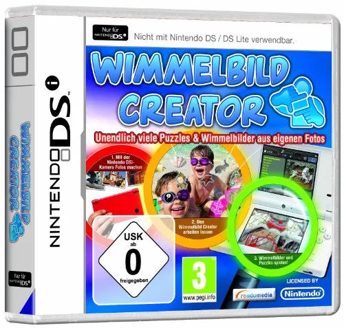 Wimmelbild - Creator für Nintendo DS - Kreatives Wimmelbildspiel für Nintendo DS, ideal für Fans von Rätseln und Abenteuer!