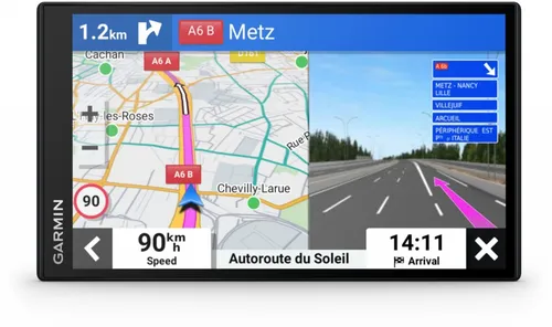 DriveSmart 76 - 7 Zoll Navigationsgerät mit 32 GB, hochauflösendes Display und versandkostenfrei