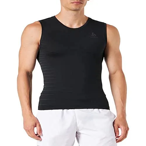 Odlo Damen Funktionsunterwäsche Tanktop Performance Light, Black, XS