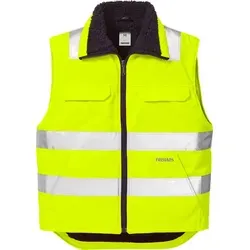 Fristads Hi Vis Winterweste 5304 PP - Hochwertige Winterweste für beste Sichtbarkeit und Komfort bei Arbeiten in schwierigen Lichtverhältnissen. Strapazierfähiges Material mit schmutz- und wasserabweisender Beschichtung für zuverlässigen Einsatz.