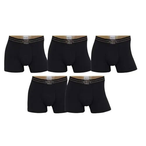 CR7 Cristiano Ronaldo Boxershorts für Herren, 5er-Pack, Größe S-2XL