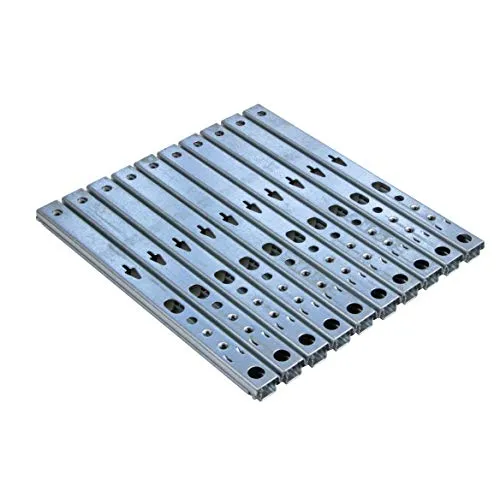Gedotec Schubladen-Schiene Teilauszug 17 mm Teleskopschiene Küche Kugelauszug für Möbel | Stahl verzinkt | Auszugsschiene kugelgelagert | Tragkraft 12 kg | Länge: 182 mm | 5 Paar - Schrank-Auszüge